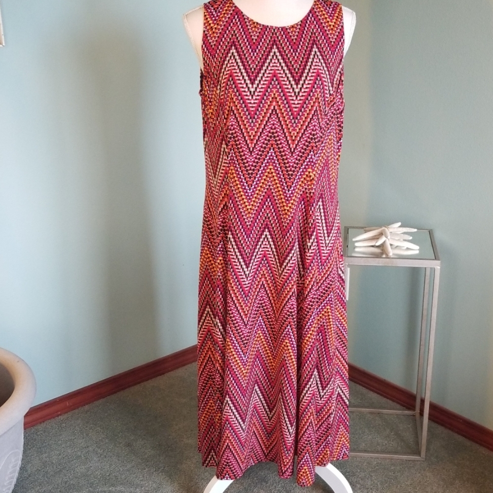 Danny and Nicole Geo Swing Dress